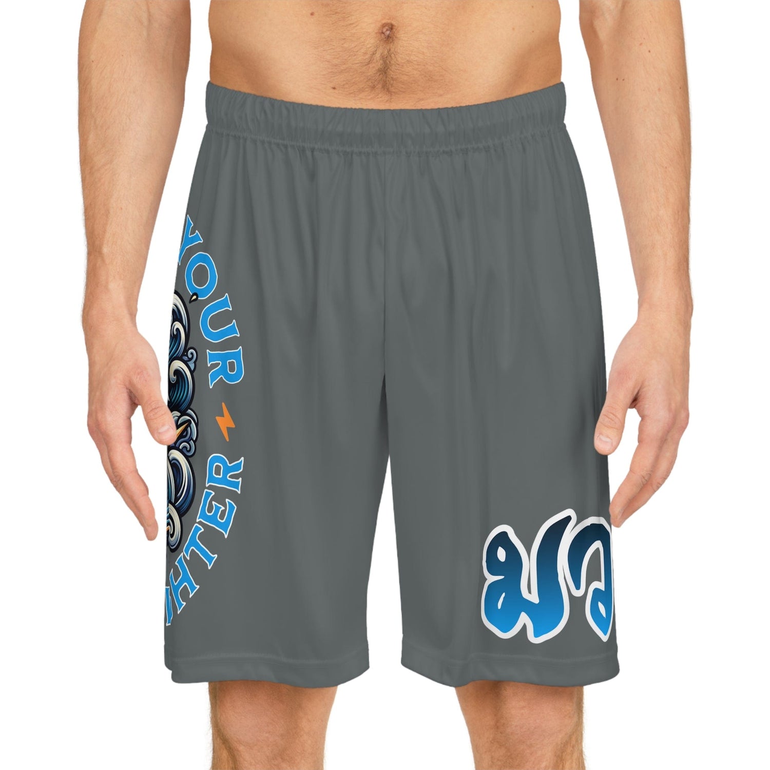 Printify All Over Prints Workout Muay Thai Short