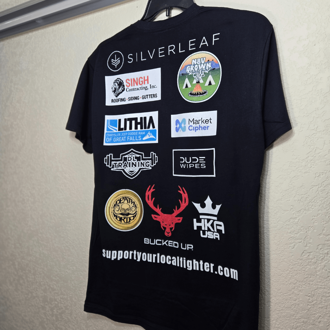 Support Your Local Fighter bare knuckle boxing t-shirt Kai Steward BKFC Championship T-Shirt