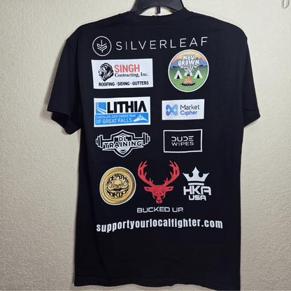 Support Your Local Fighter bare knuckle boxing t-shirt Kai Steward BKFC Championship T-Shirt