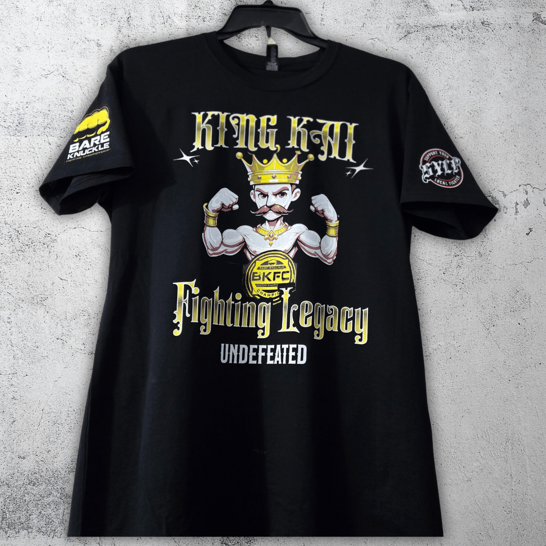 Support Your Local Fighter bare knuckle boxing t-shirt Kai Steward BKFC Championship T-Shirt