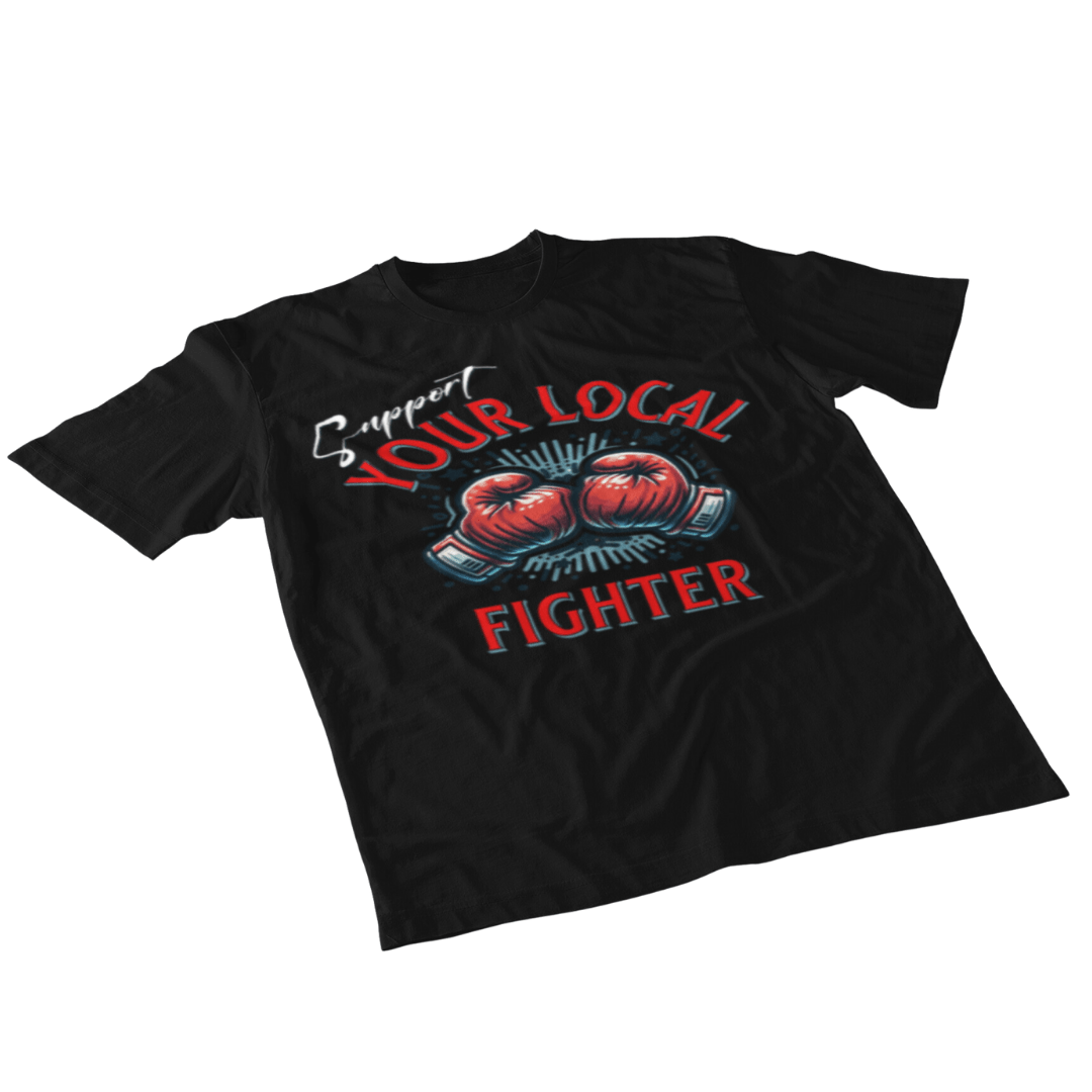 Support Your Local Fighter boxing shirt Classic Contender Boxing T-shirt