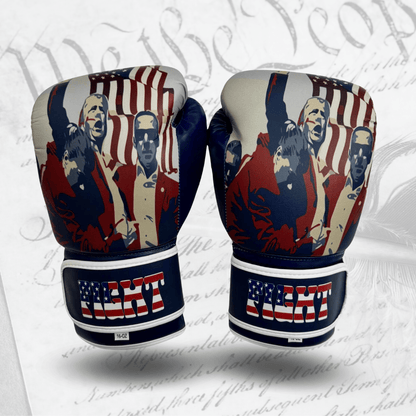 Support Your Local Fighter Commemorative Trump Boxing Gloves