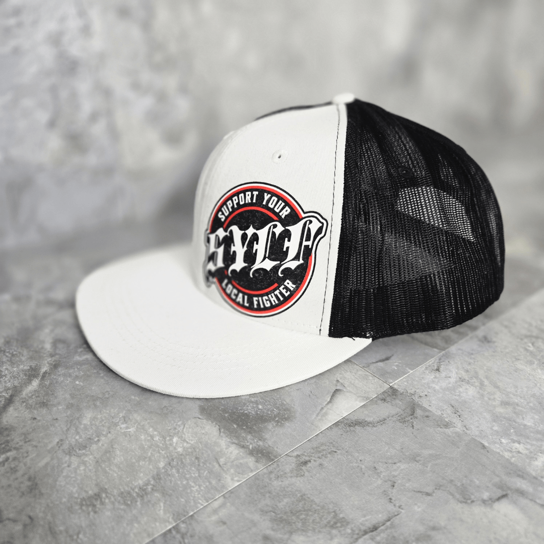 Support Your Local Fighter Hat SYLF Trucker Snap Back Hat