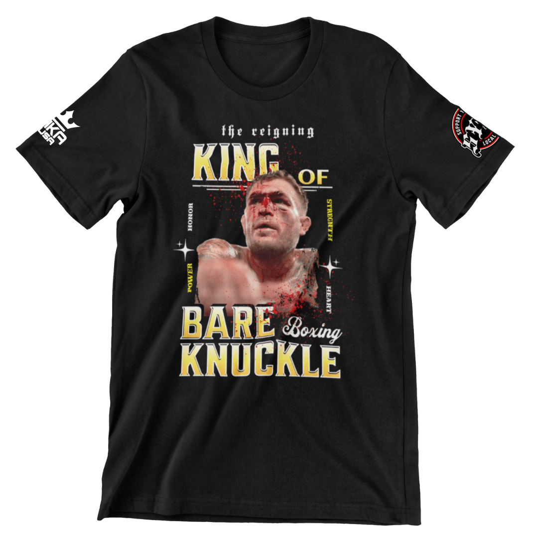 Support Your Local Fighter LT Smash Nelson King of Bare Knuckle T-Shirt