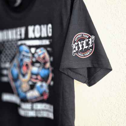 Support Your Local Fighter mma t-shirt Raymond Pell &quot;Honkey Kong&quot; Signature T-Shirt