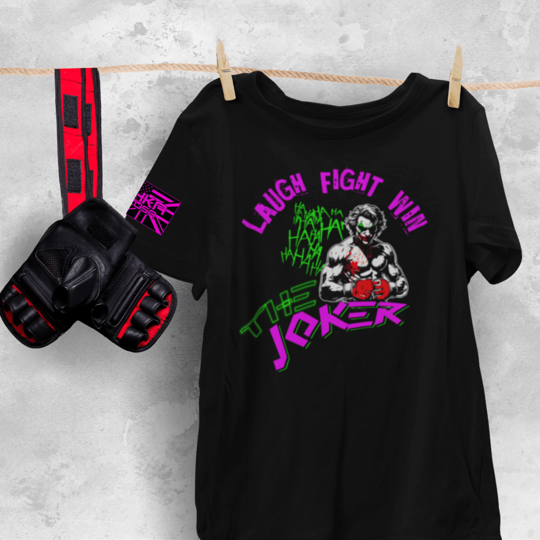 Support Your Local Fighter mma t-shirt Thomas &quot;The Joker&quot; Linton&quot; Fight T-Shirt