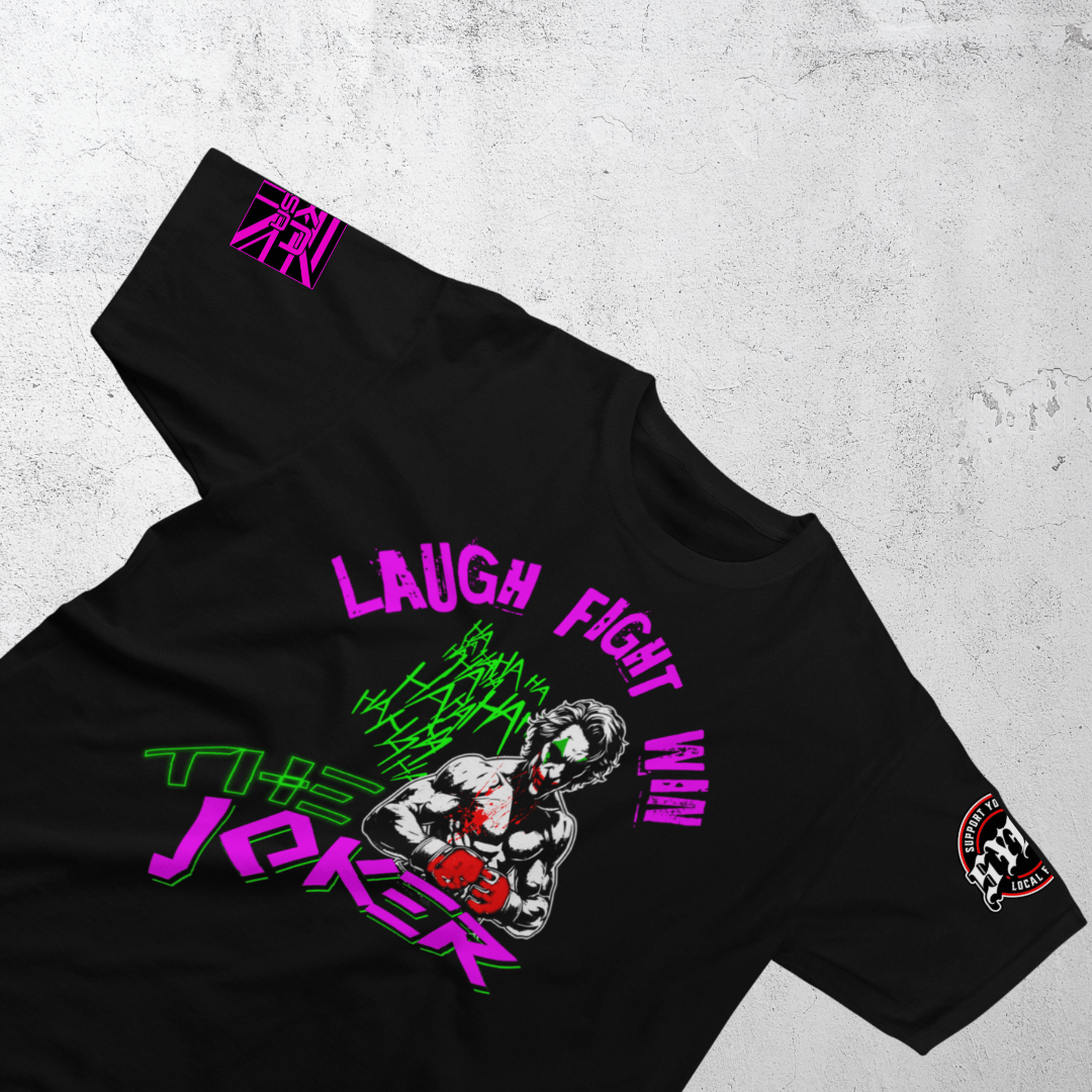 Support Your Local Fighter mma t-shirt Thomas &quot;The Joker&quot; Linton&quot; Fight T-Shirt