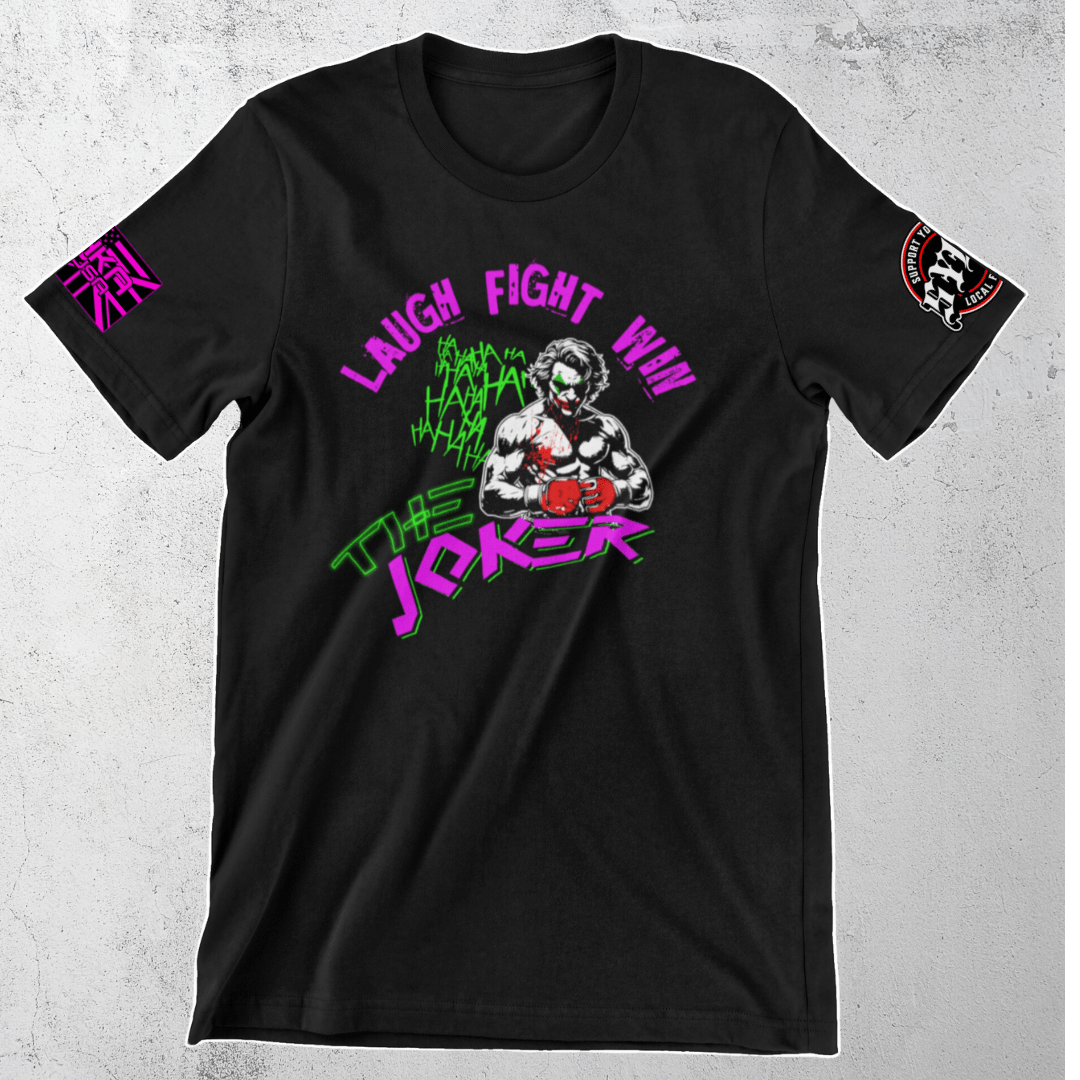 Support Your Local Fighter mma t-shirt Thomas &quot;The Joker&quot; Linton&quot; Fight T-Shirt