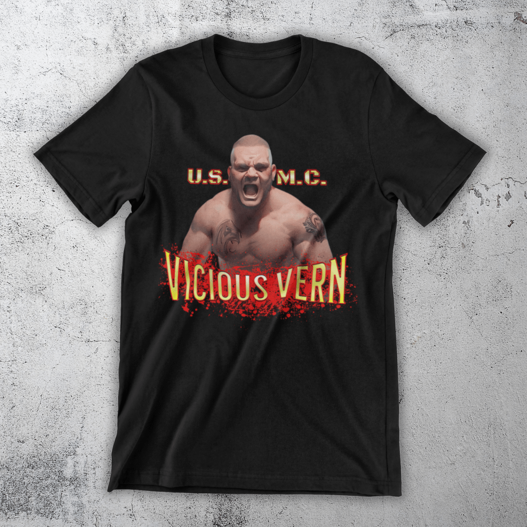 Support Your Local Fighter Vicious Vern Earwood Monsters T-Shirt